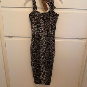 Vixen by Micheline Pitt Sweetheart Wiggle Dress